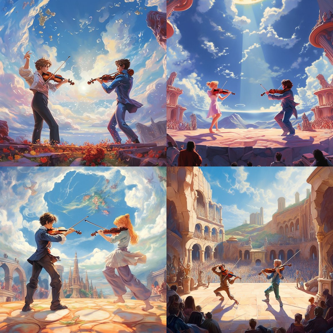 Harmony and Palette: An Epic Magic Duel