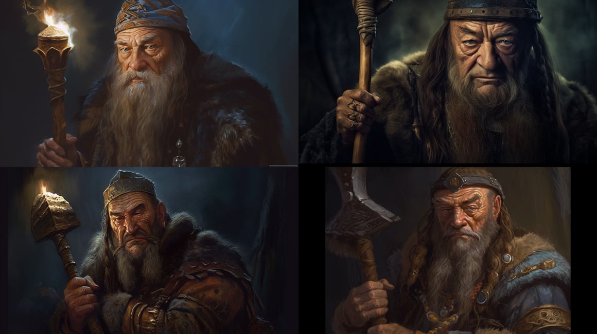 Chirac in the Mines of Moria: A Dwarven Depiction