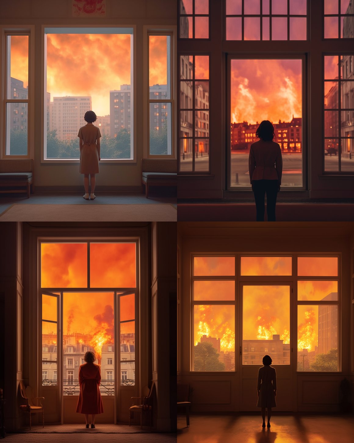 Neoclassical Cinematic Vision: Beauty Amidst Chaos