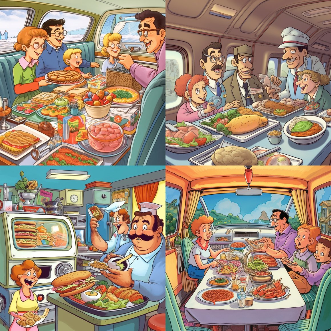 Retro Toon Lunch Cruise