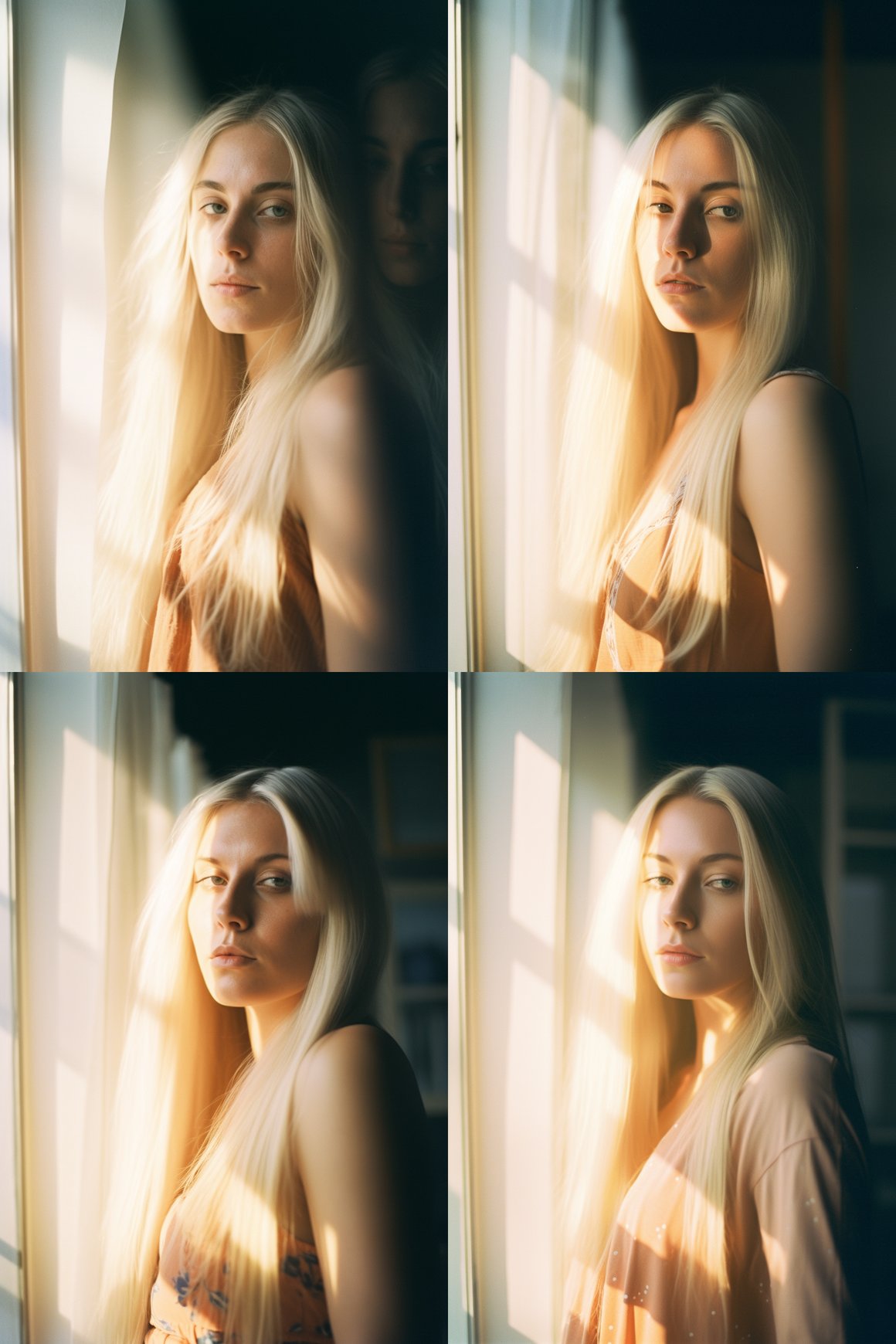 Sunlit Serenity: Mid-Journey Beachwear Photoshoot