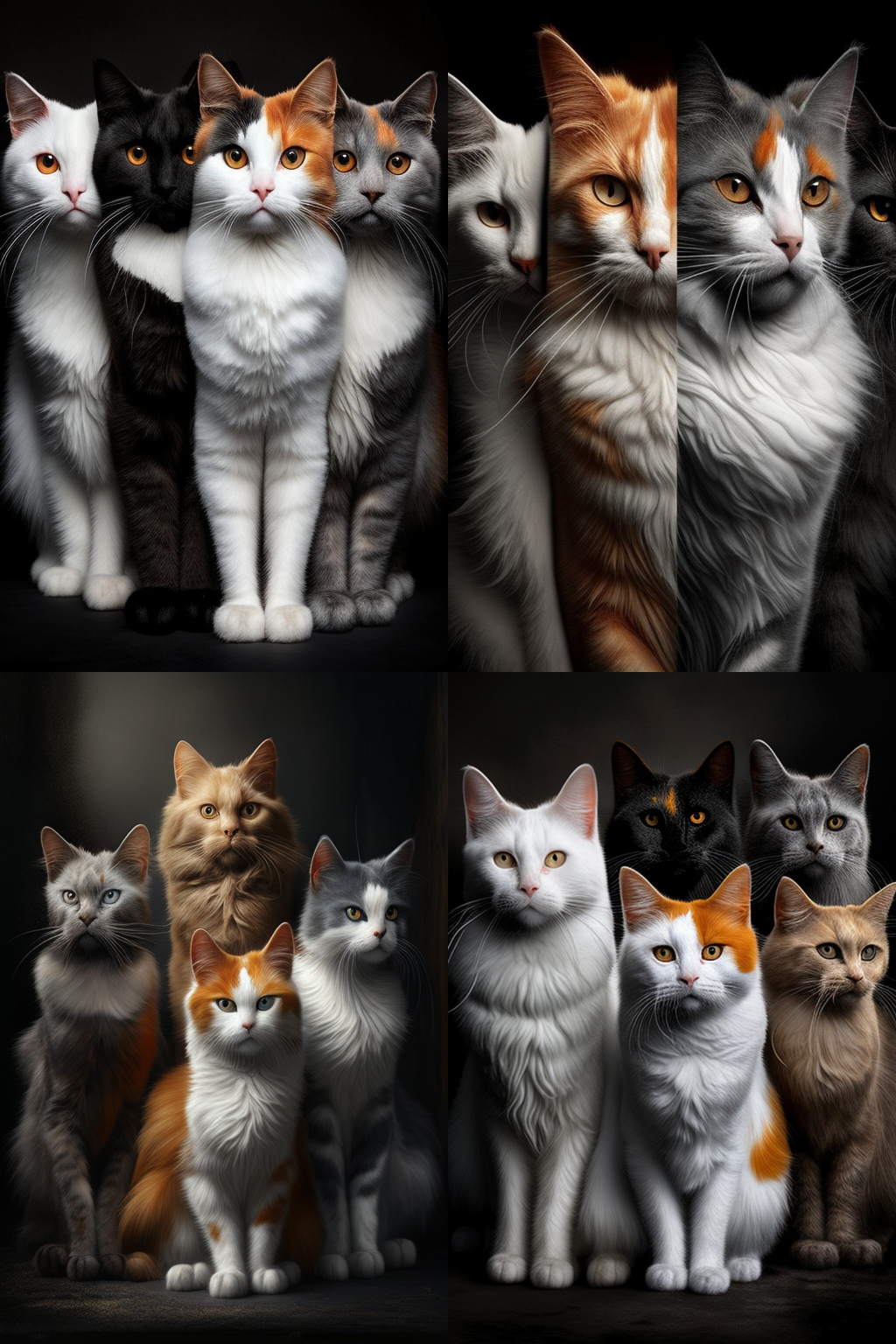 HD Feline Quintet Journey - v4 (2:3 aspect ratio)