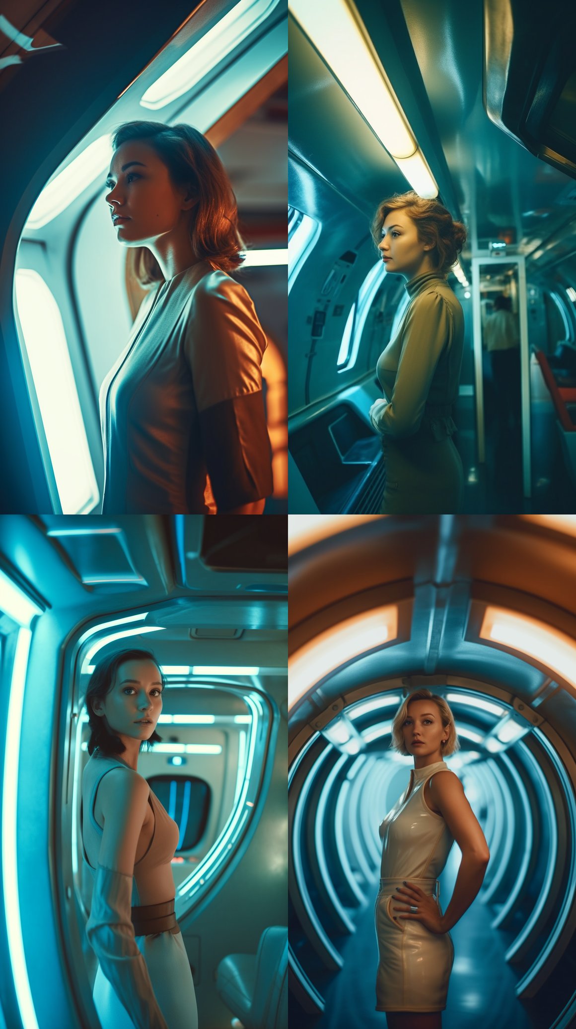 Retro-Futuristic Space Odyssey: A Candid Voyage