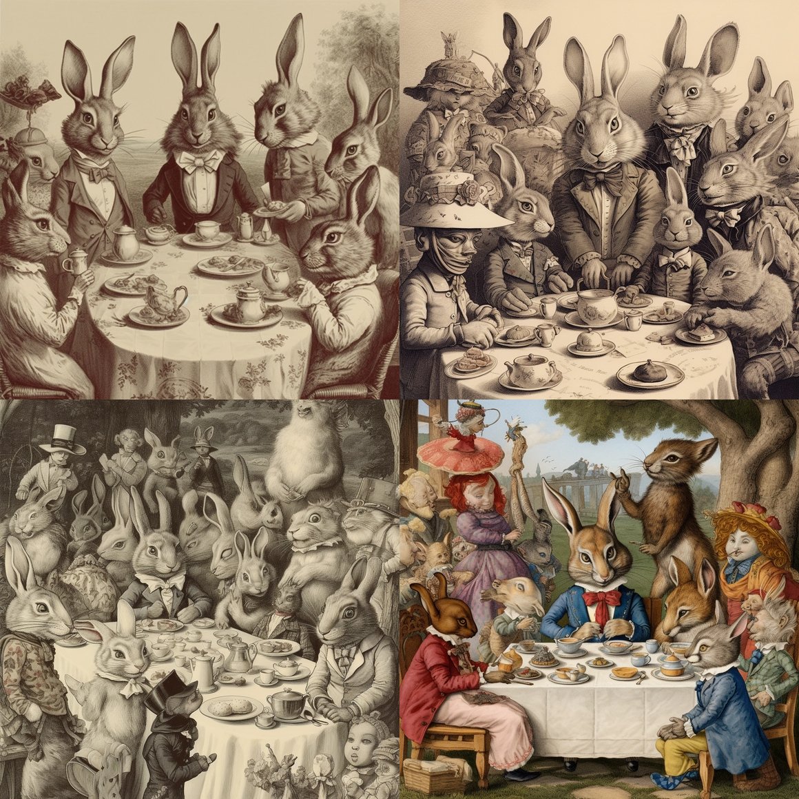 A Tenniel-Inspired Adventure