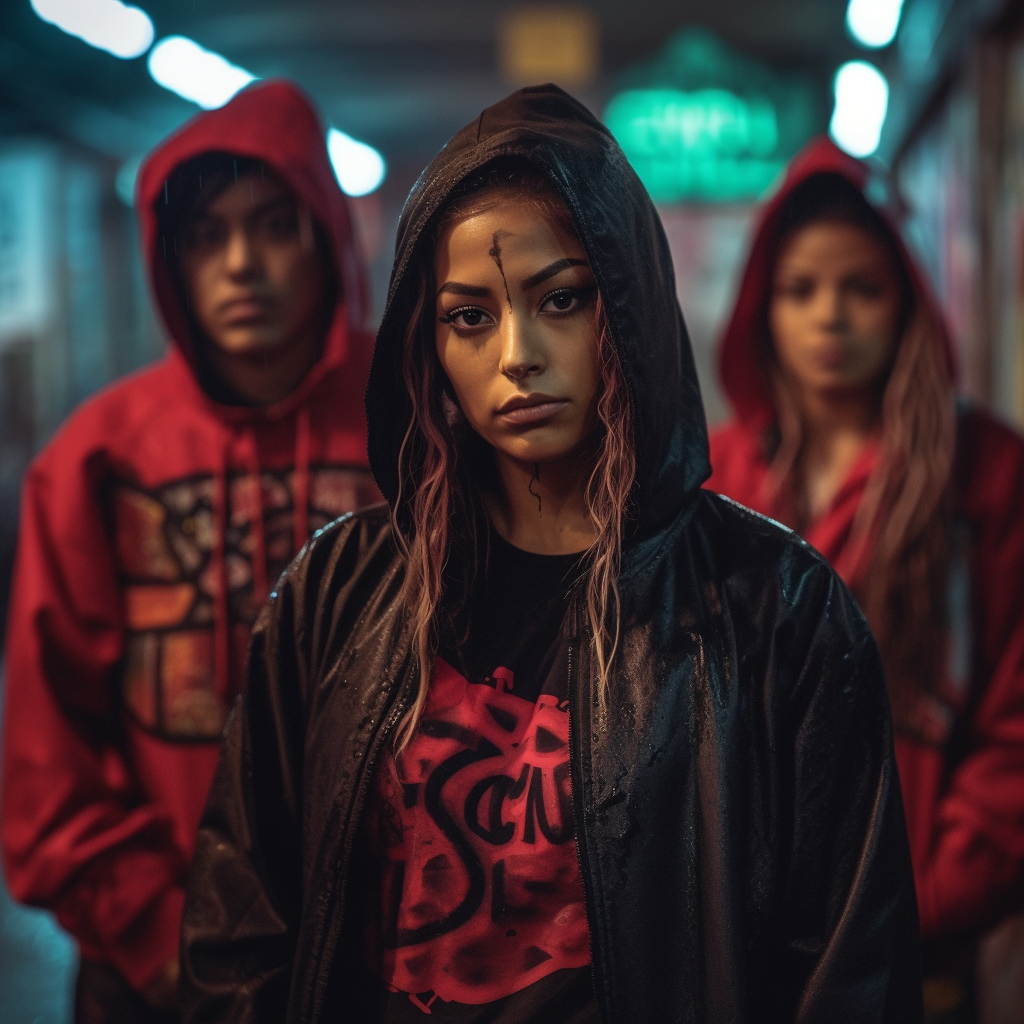 Midnight Cult: Santa Muerta Chola's Cyberpunk Odyssey