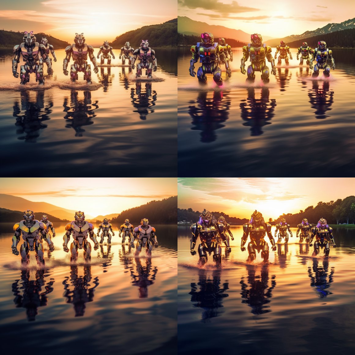 Neon Pride: A Mid-Journey Luminary Safari