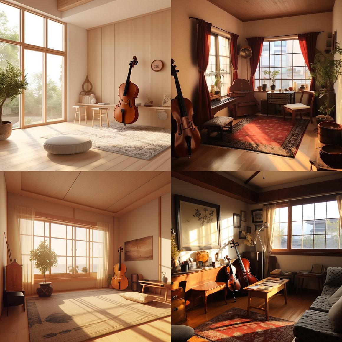 Harmonious Fusion: The Tranquil Retreat for Violinists