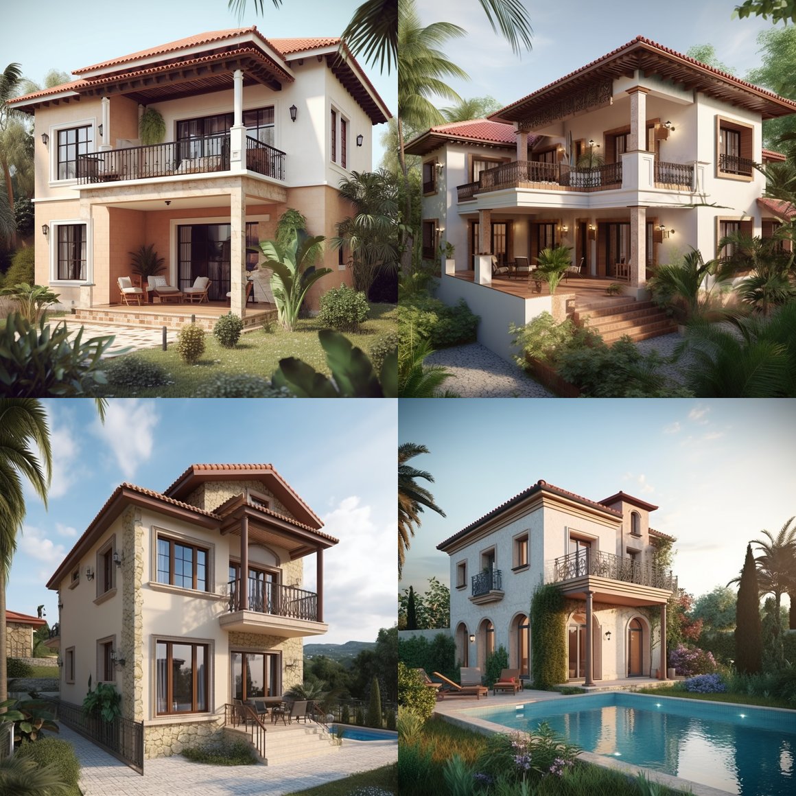 Halfway Through Touring a 5-bedroom Mediterranean-Style 2-storey Villa of 750 sq.m.