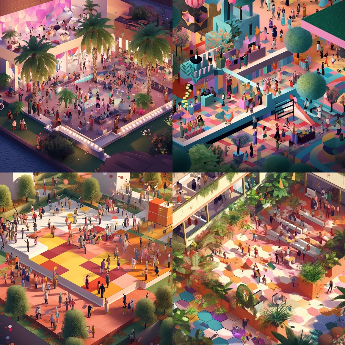 Summer Soirée: An Unreal Engine-Driven Garden Party Scene