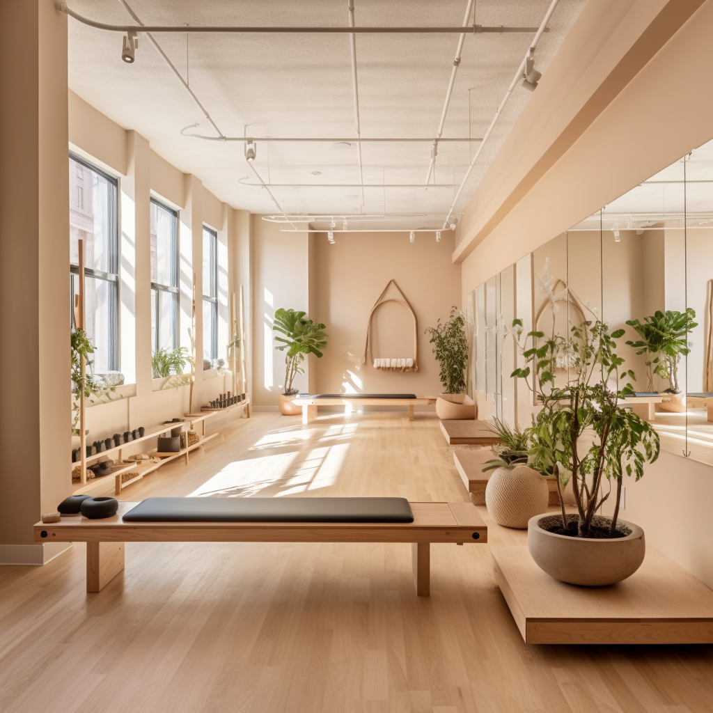 Harmonious Escapade: Journey into a Tranquil Pilates Studio