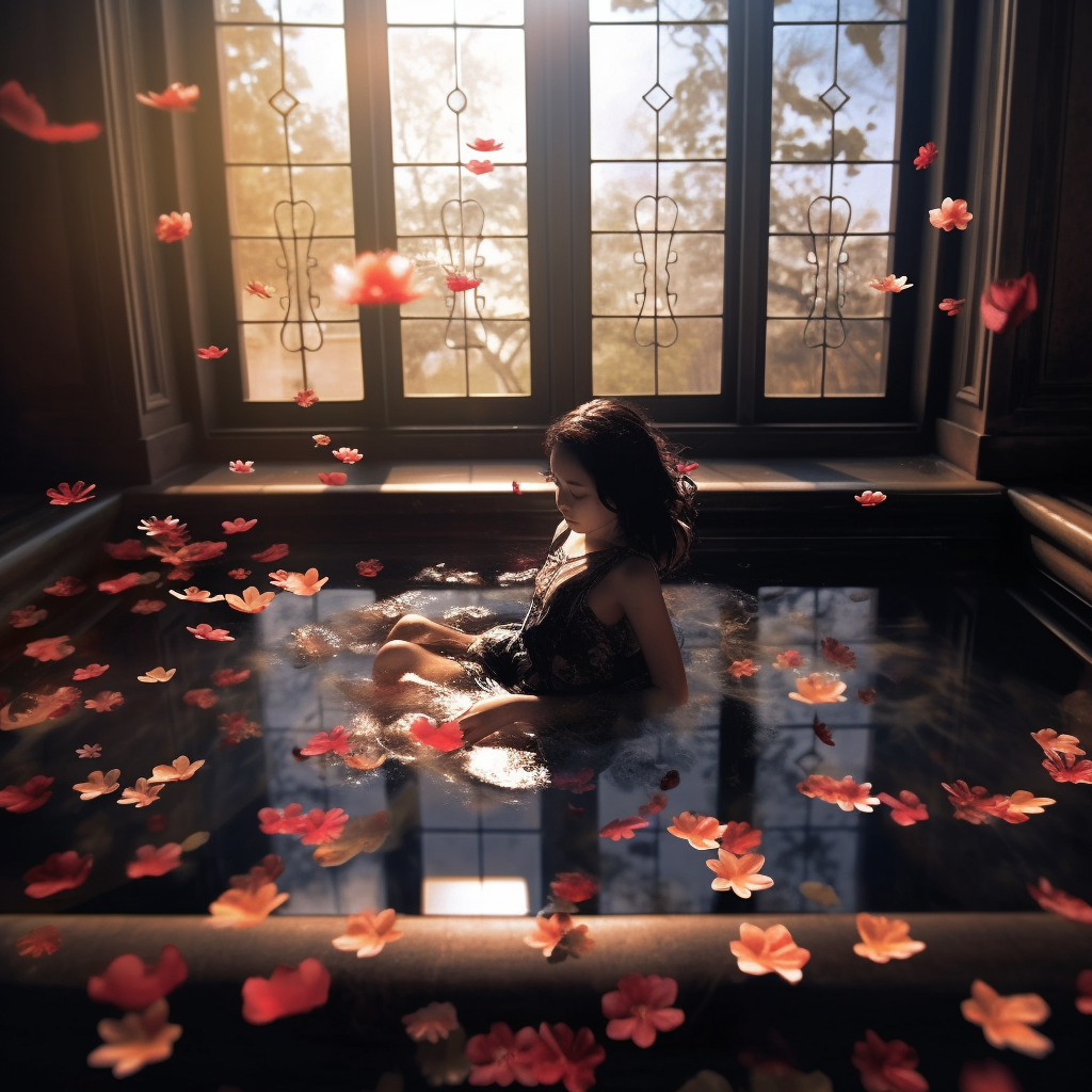 Submerged Serenity: A Mid-Journey Pause