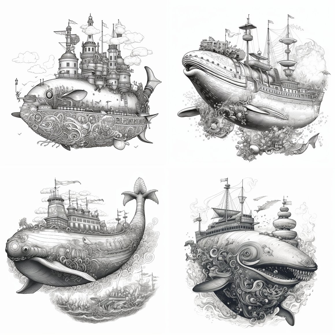 Viking Submarine Encounter with the Underwater Giant