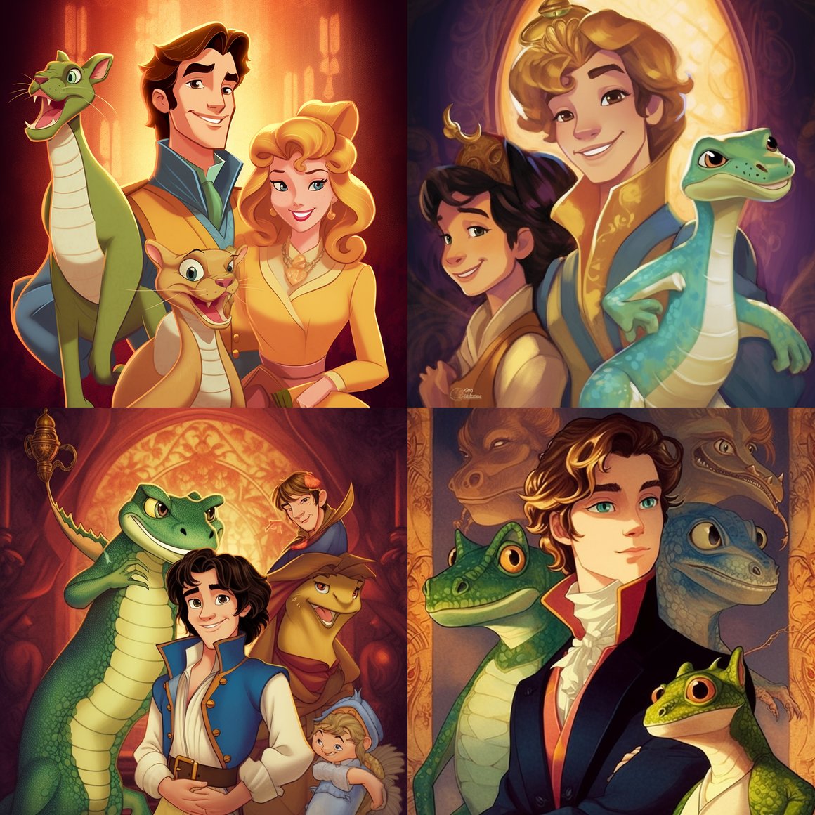 Disney Poster Displaying Unusual Friendship