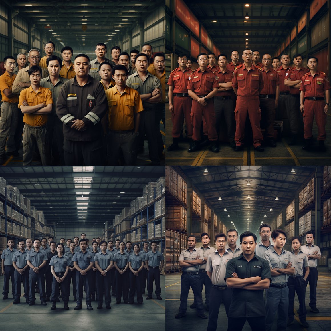 Asian Logistic Team: A Moment in the Depot