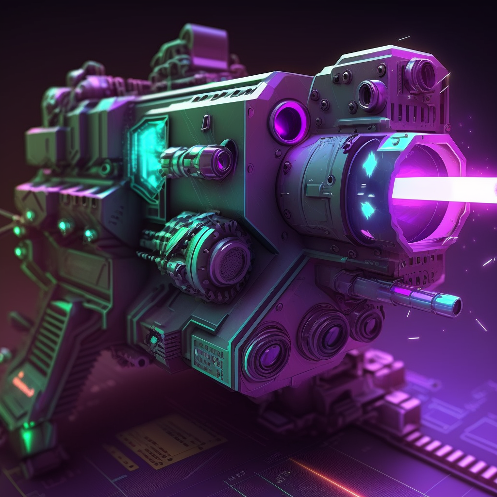Cyberpunk Odyssey: Midway Through the Laser Cannon Quest