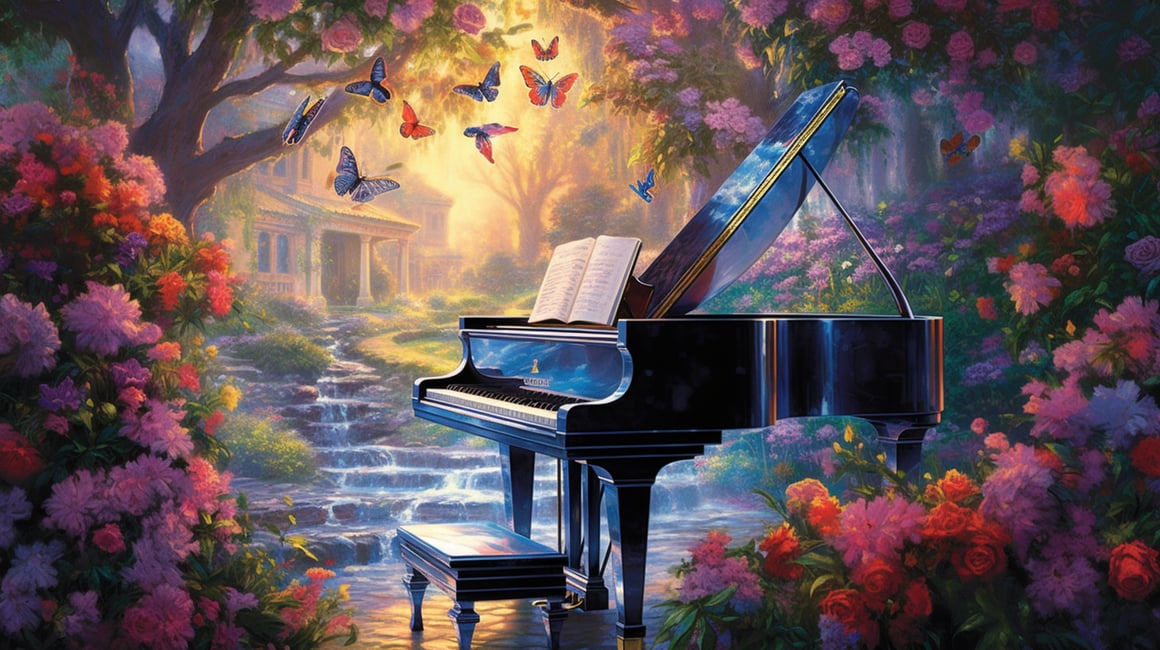 Harmonic Symphony in Nature's Garden