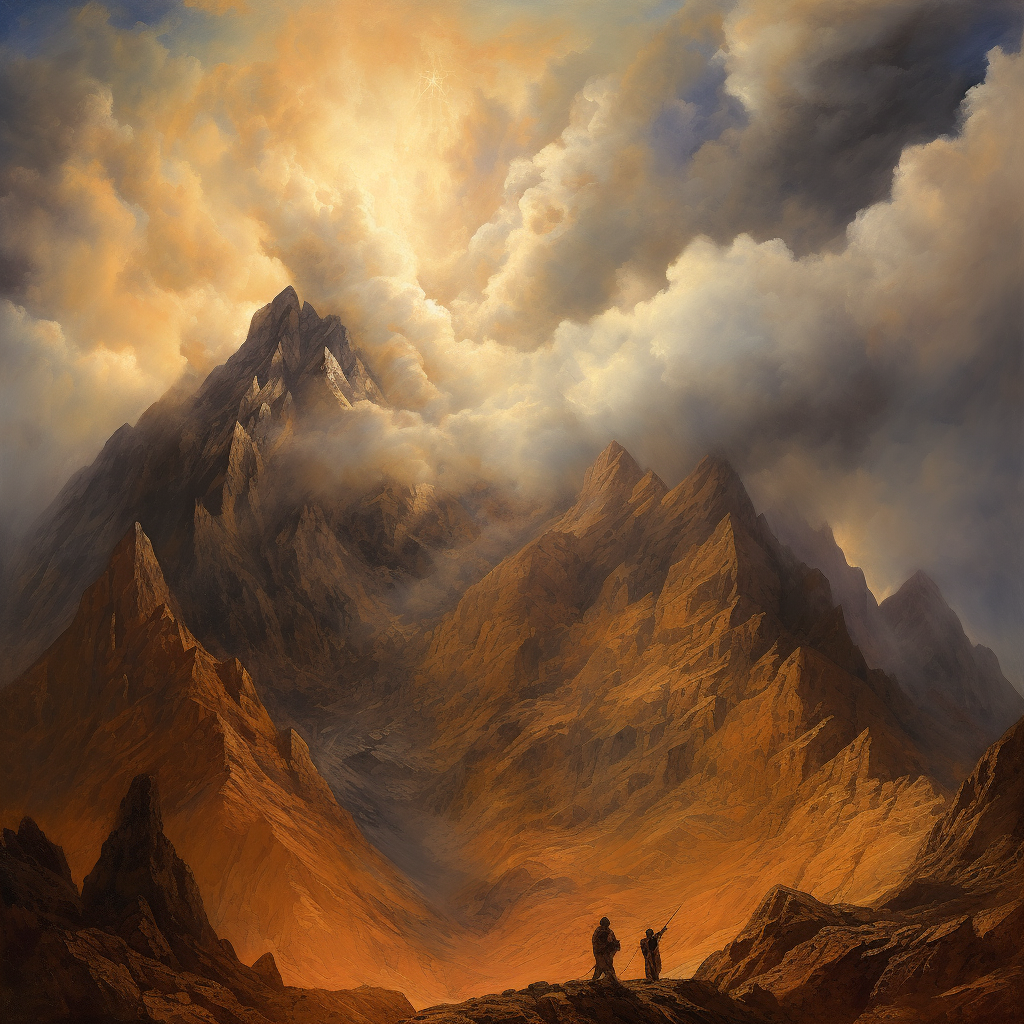 Revelation at Sinai: Capturing the Divine Moment