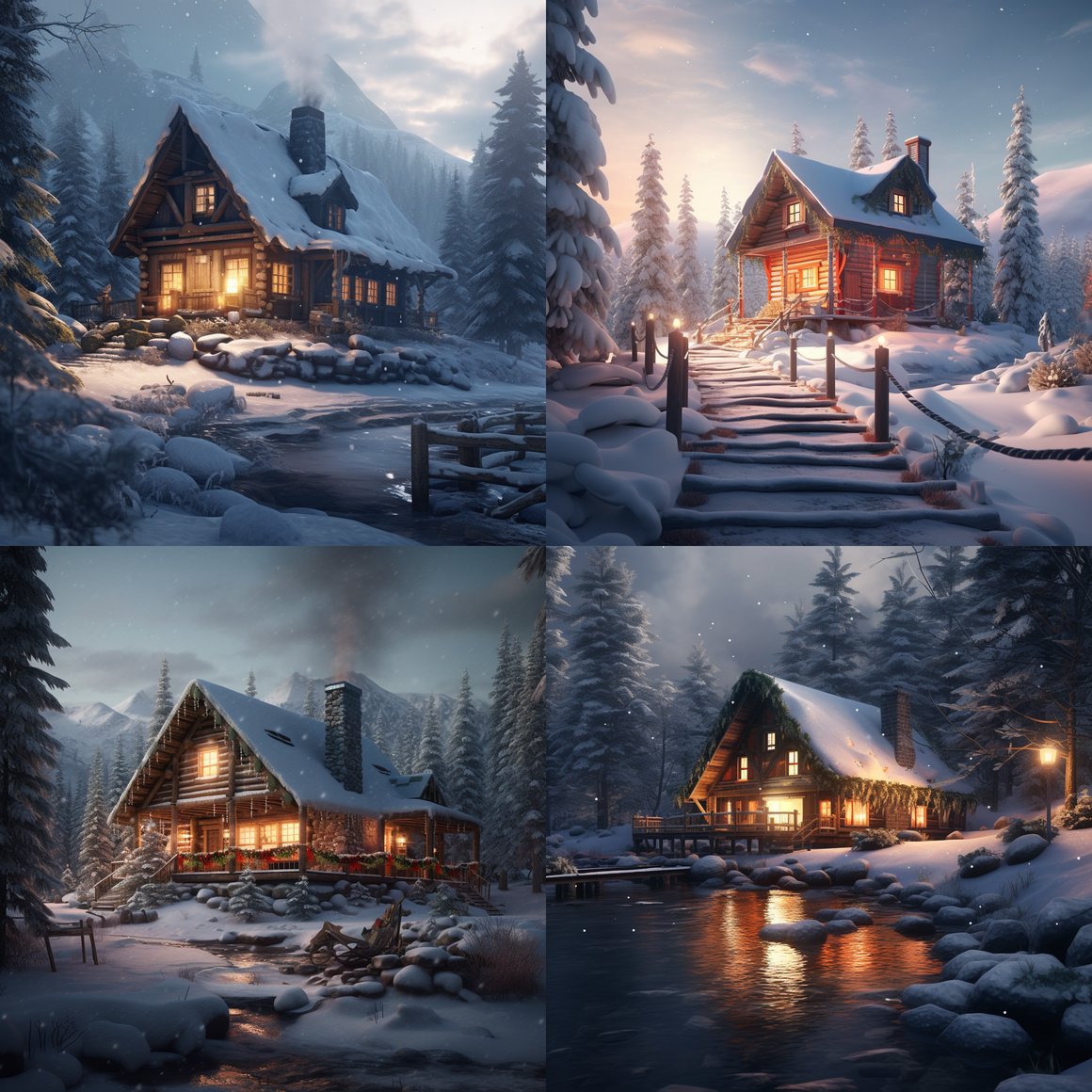 Mid-Winter Wonderland: A Cozy Cabin Interlude
