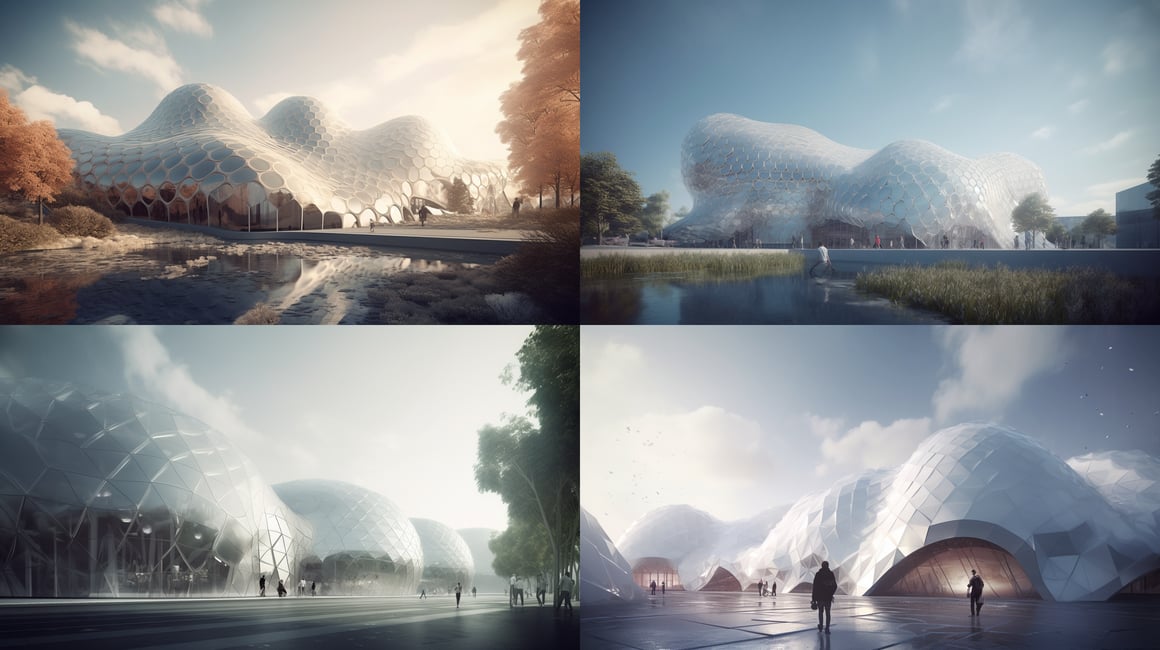 Retro-Futuristic Journey through Bjarke Ingels' Metamorphic Exhibition Centre