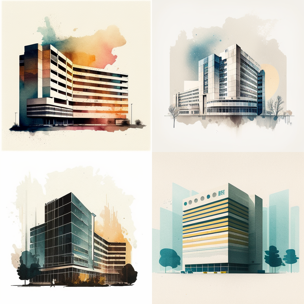 Healthcare in Pastel: A Watercolor Journey