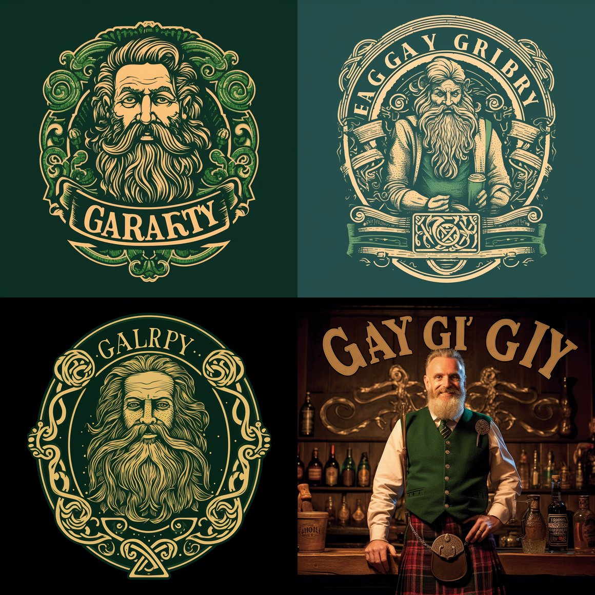 Designing the Logo for Gaelic Gary's Irish Pub