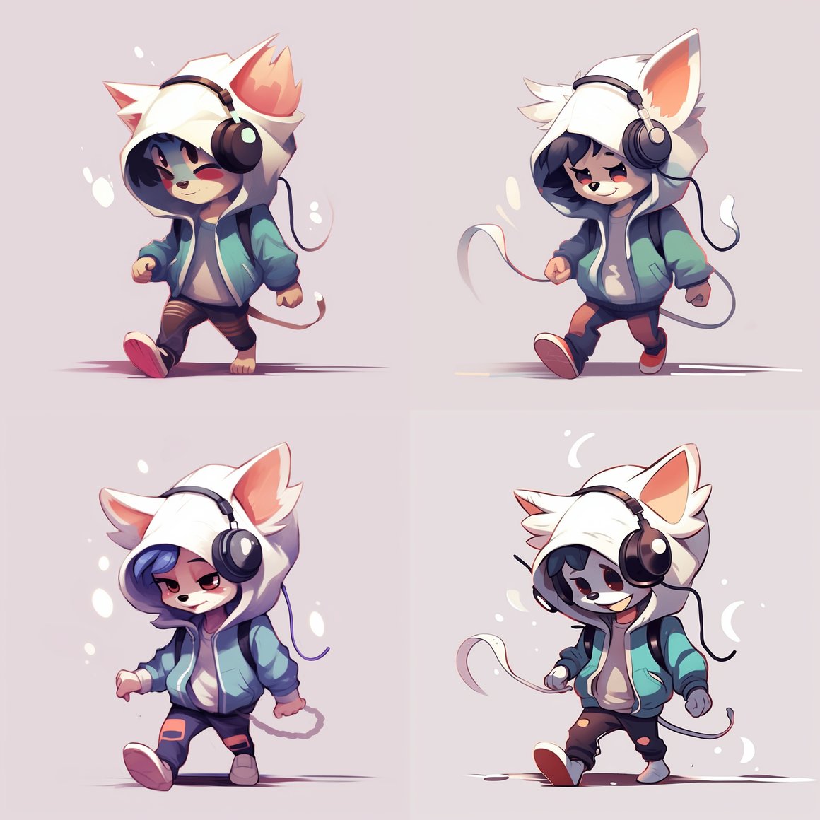 A Super Deformed Disney Style Canine Adventure