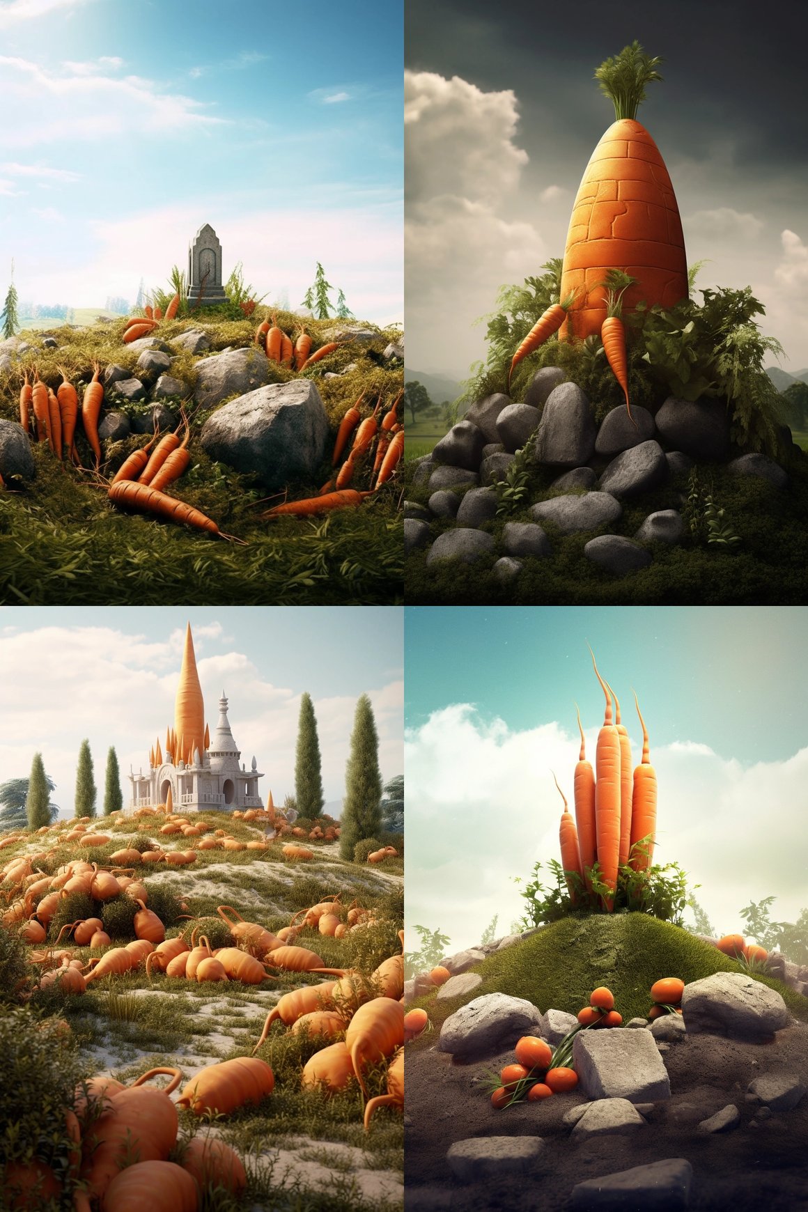 A Surreal Carrot Cemetery Journey - Img 400:600