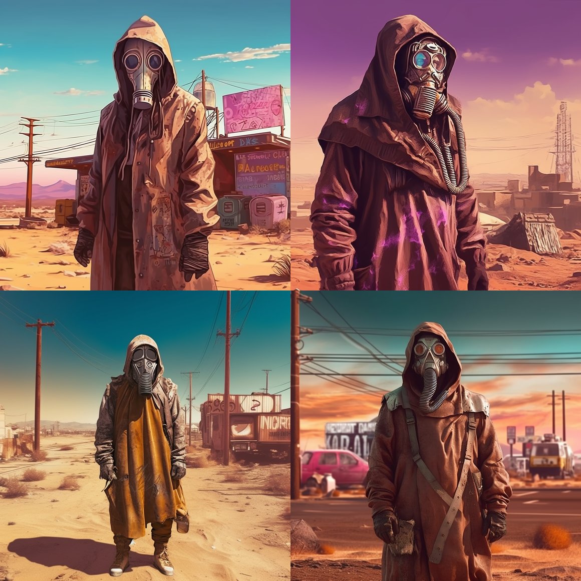 Chronicles of the Robed Gas Mask Voyager