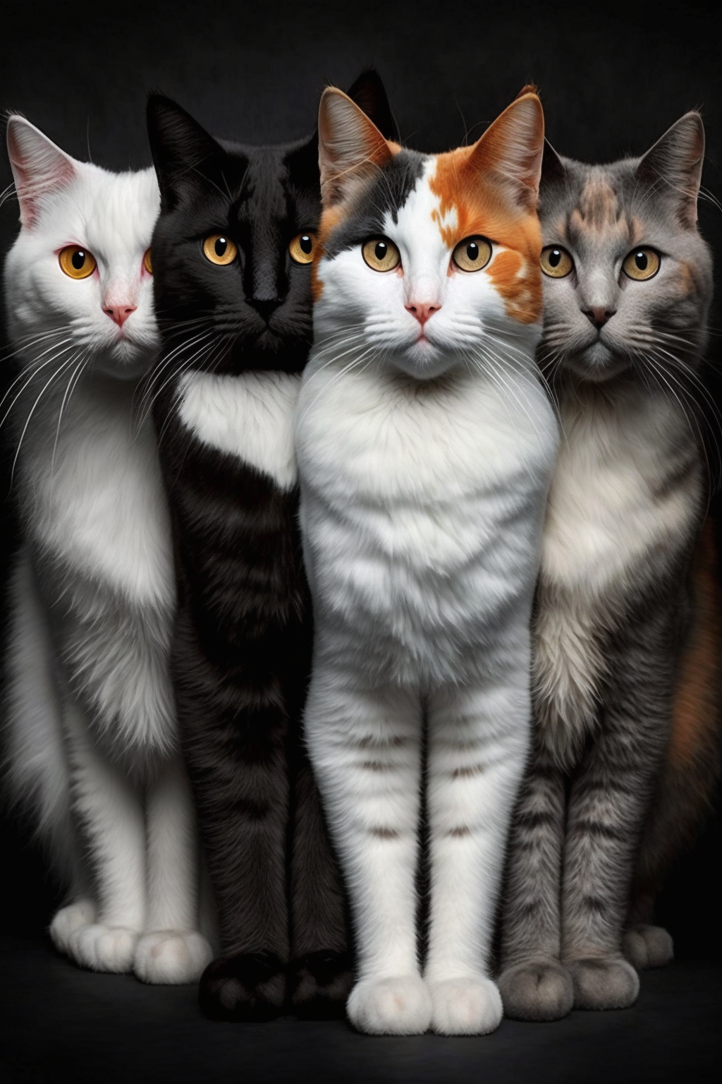 HD Feline Quintet Journey - v4 (2:3 aspect ratio)