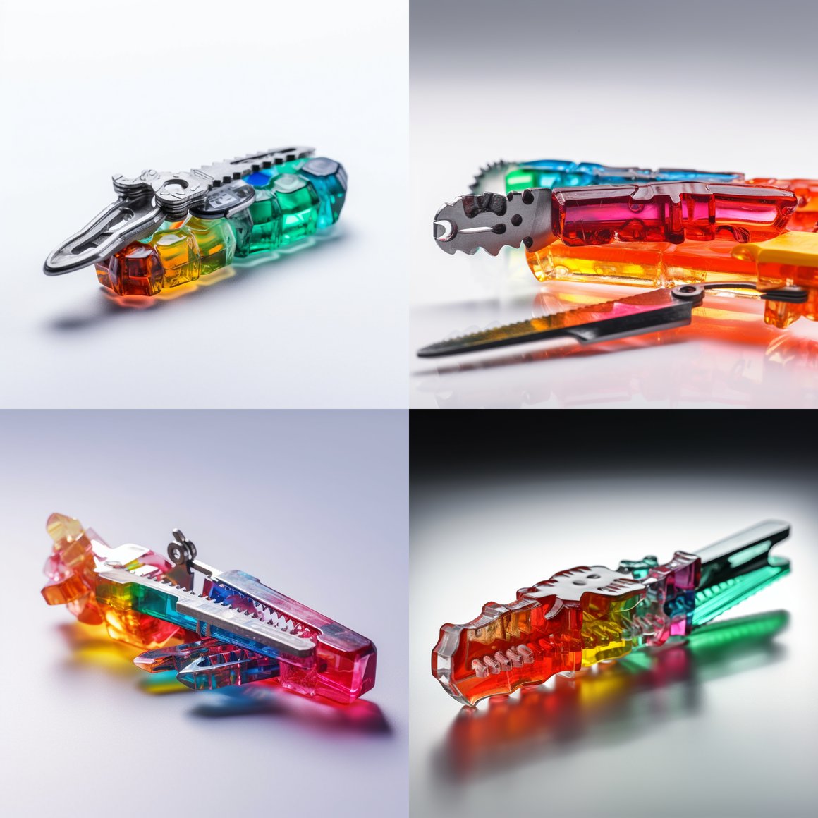 A Sugary Multi-tool Midway Reveal in Macro Photography, Version 5