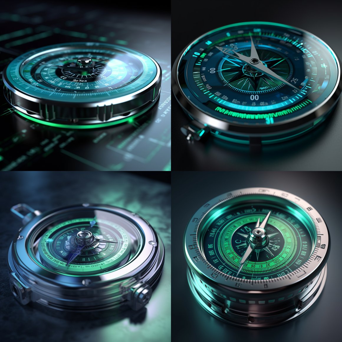 Navigating with a 4K Digital Compass