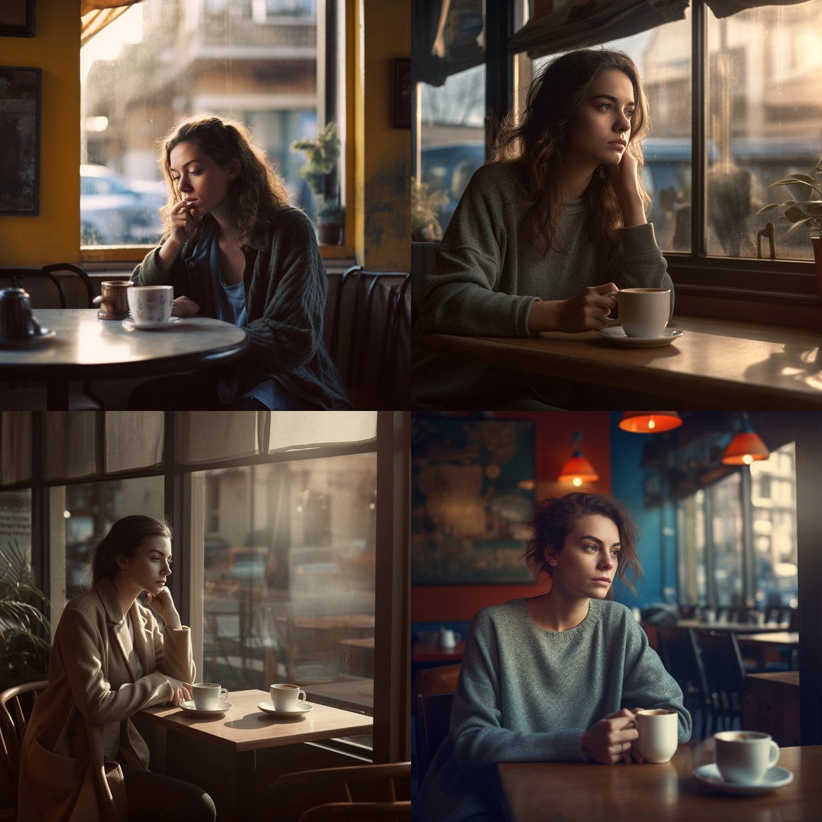 Midlife Refections: Alone in the Afternoon Café