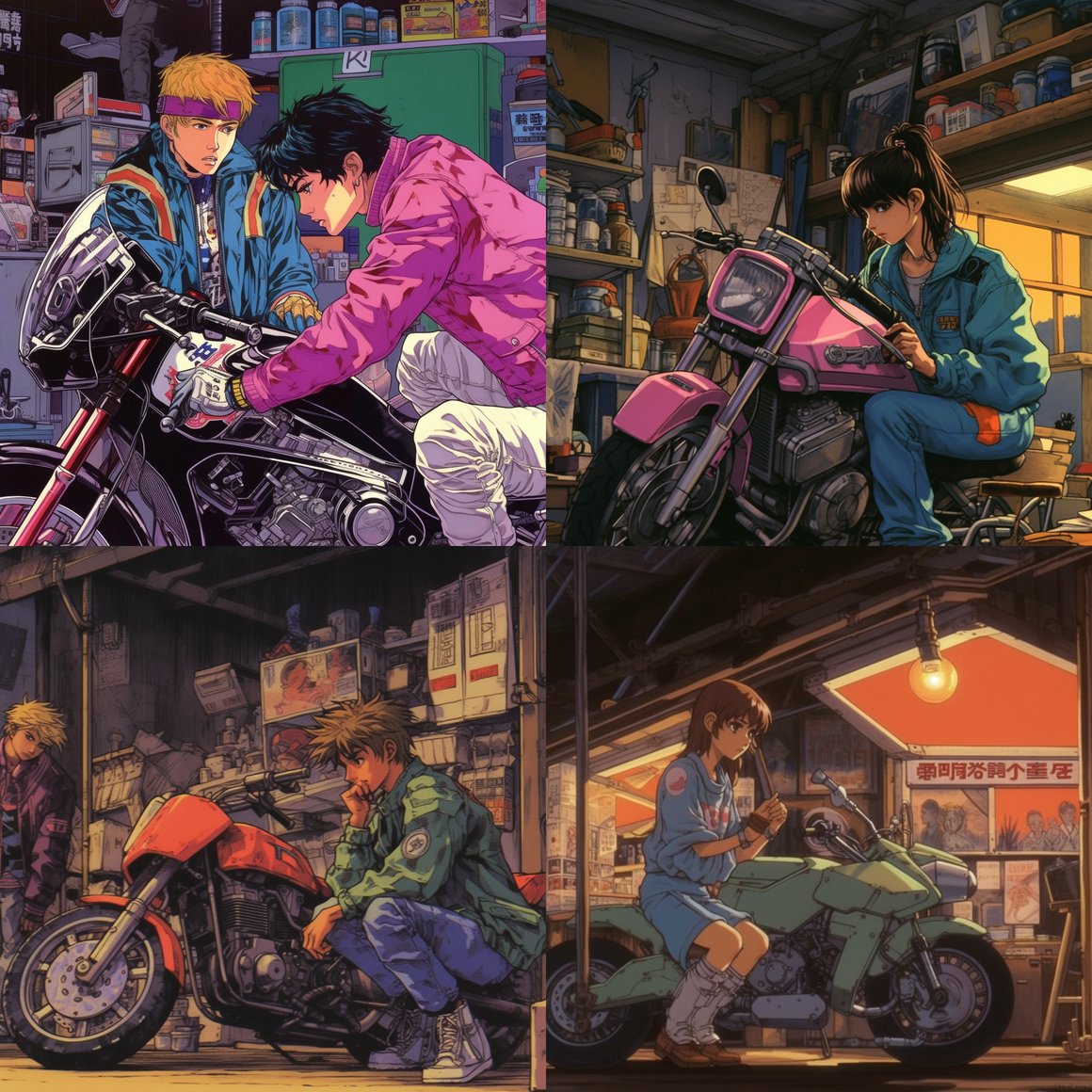 Retro Rumble: Middle Road Chronicles in Animated 80s Style