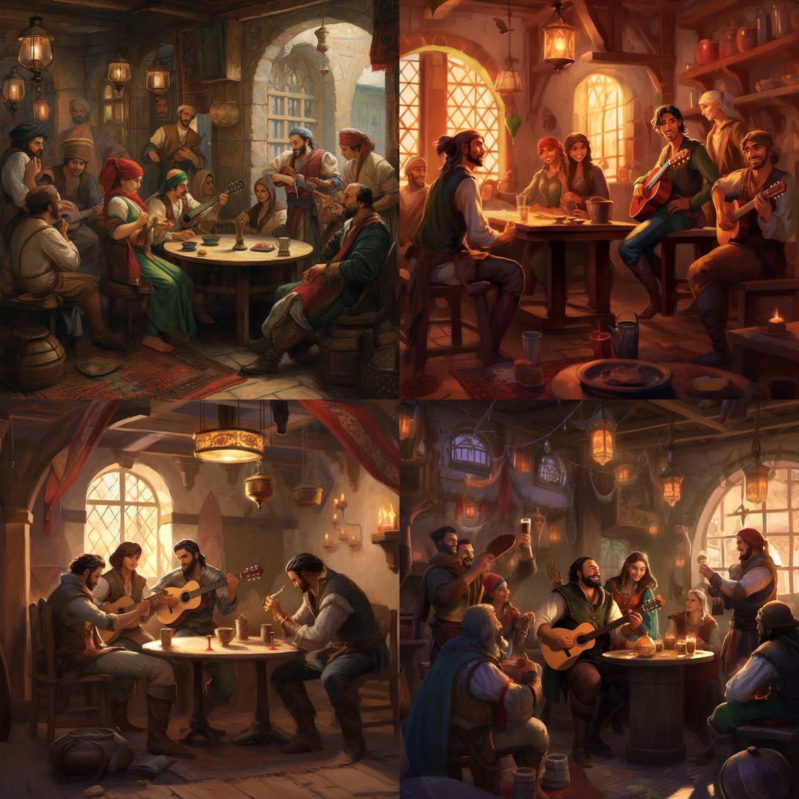 Harmony of Cultures: A Tavern Encounter