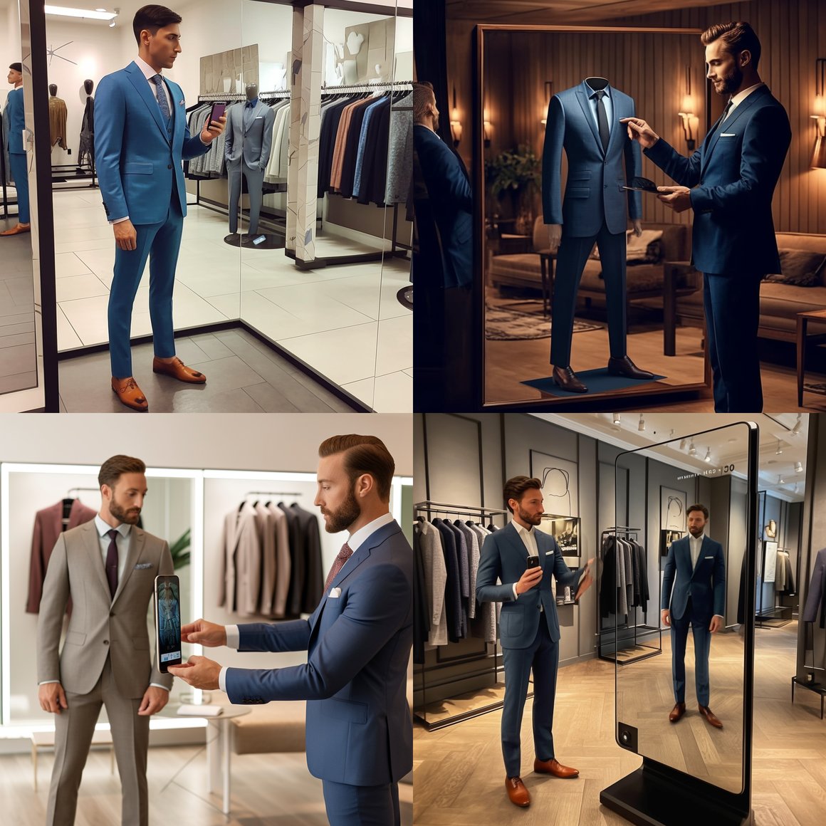 Suit Up: Virtual Fitting for the Custom Tailored Look
