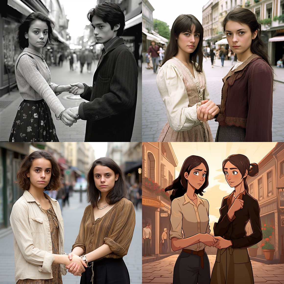 Aristocrats Crossing Paths: A Tale of Conflict