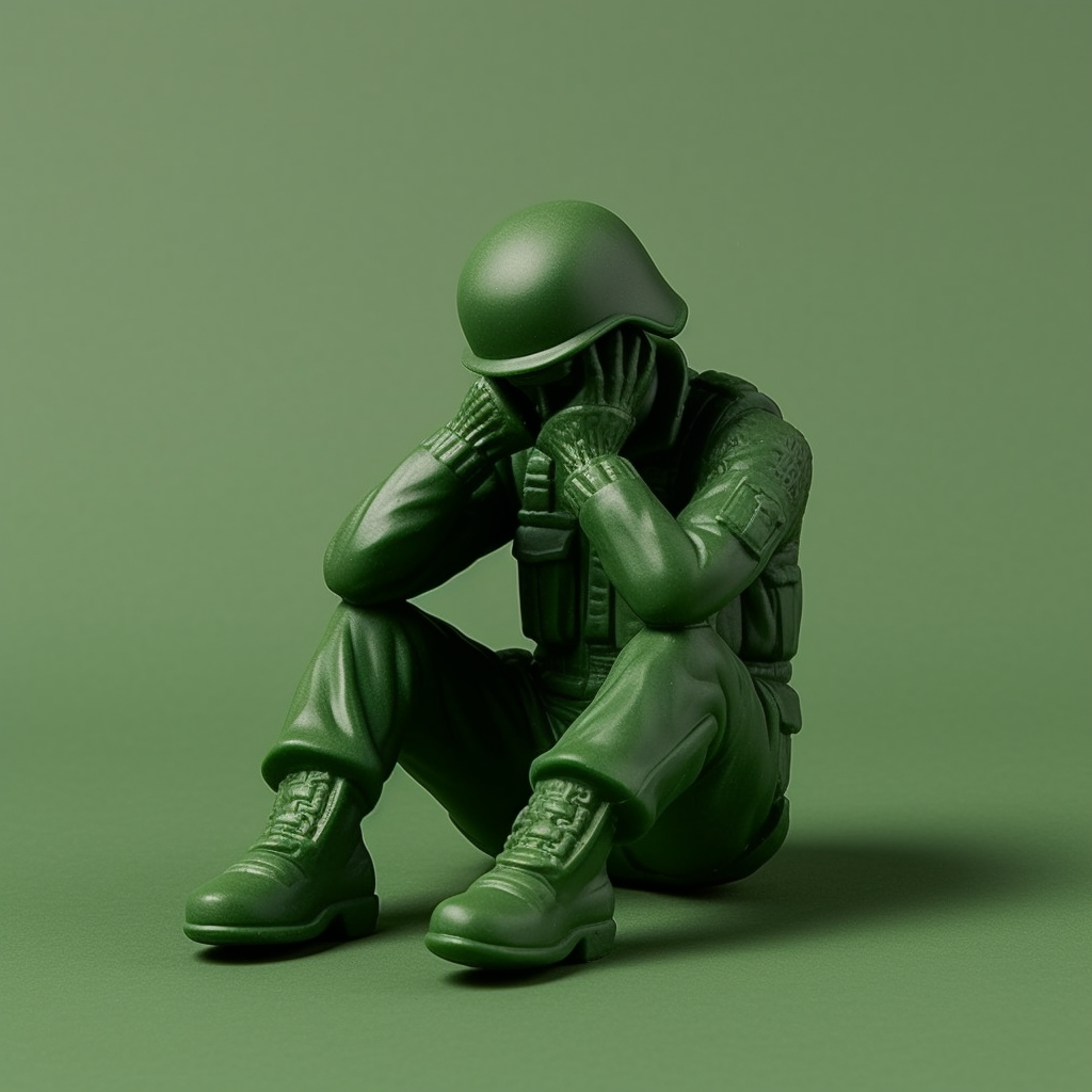 Despair in Miniature: A Soldier's Silent Struggle