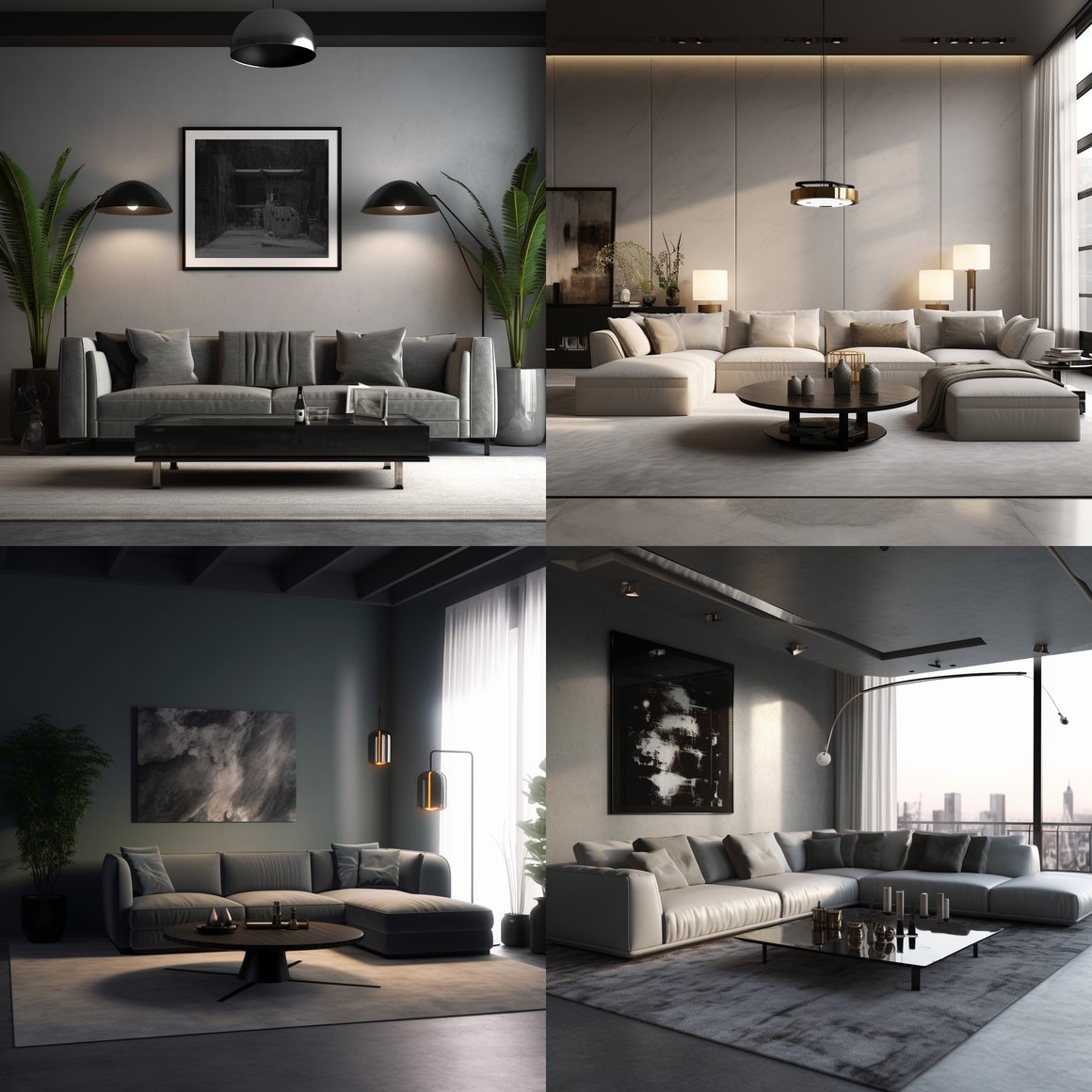 Ultra Modern Elegance - Mid-Journey Reflections