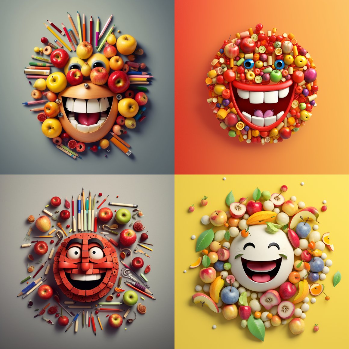 Artistic Apple Adventure: The Story of Letter A