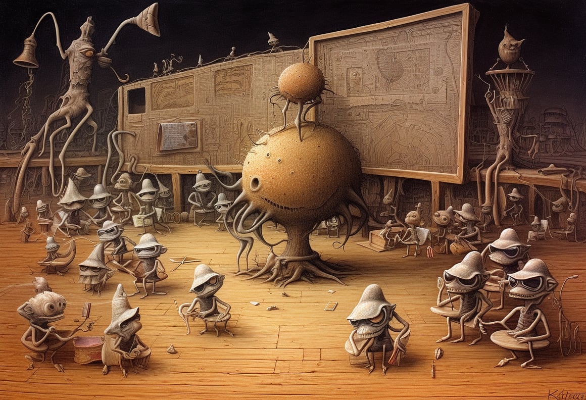 Artistic Evolution: From Basics to Surrealism