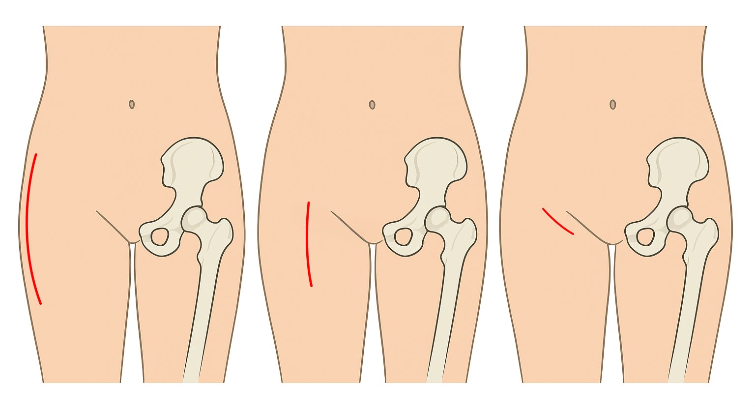 Abordaje anterior directo y el abordaje bikini en cirugía de reemplazo de cadera, ¿Cuál es mejor?