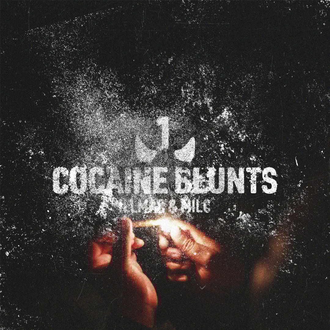 Cover for Portland rappers Illmac & MILC's Cocaine Blunts