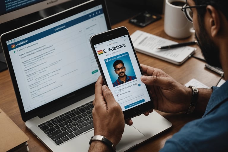 Check Aadhaar Status and Download e-Aadhaar Guide