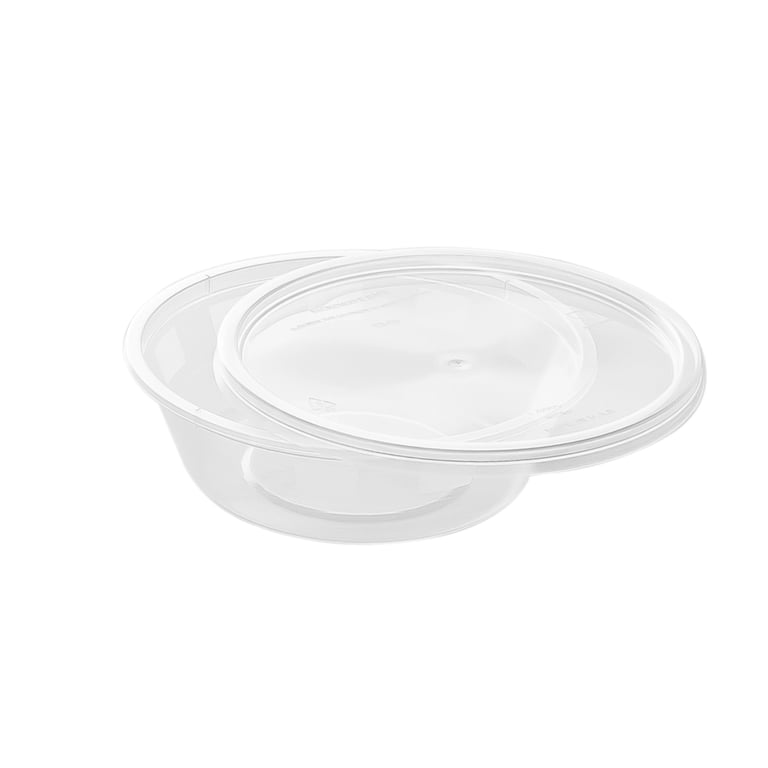 Microwave Container Clear (250 cc), Round Shape
