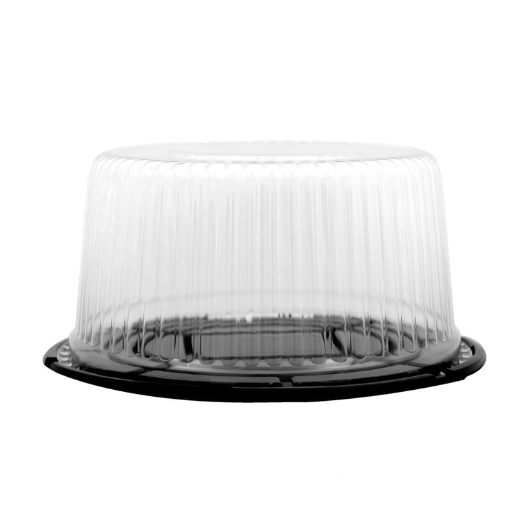 Cake  Container (10 Inch, Black Bottom)