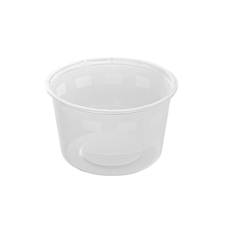 Microwave Container Clear (450 cc), Round Shape,  