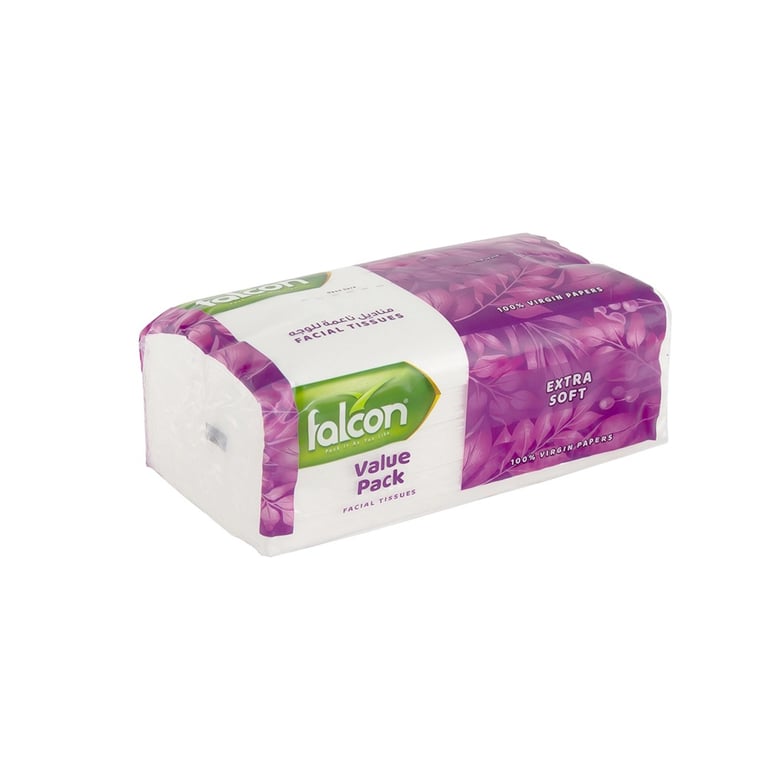 Facial Tissue Value Pack 2 Ply, 5 x 6