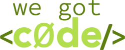 WeGotCode.com logo