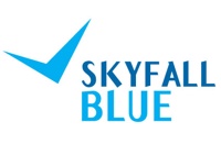 SKYFALL BLUE logo