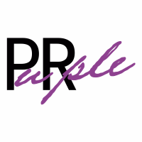 Purple PR logo